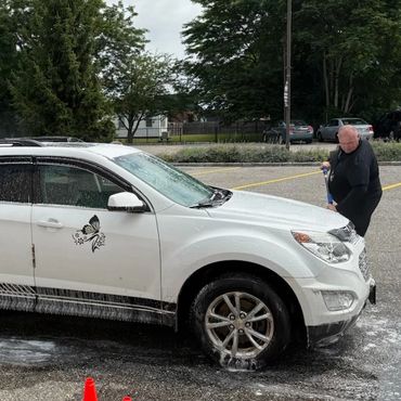 Long Island Fencers Club, Cancer Carwash, August 2025, No One Fights Alone, Community Service, 501c3