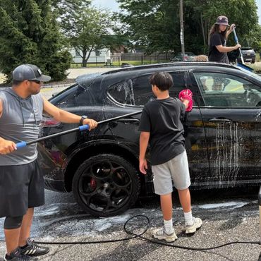 Long Island Fencers Club, Cancer Carwash, August 2025, No One Fights Alone, Community Service, 501c3