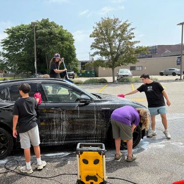 Long Island Fencers Club, Cancer Carwash, August 2025, No One Fights Alone, Community Service, 501c3