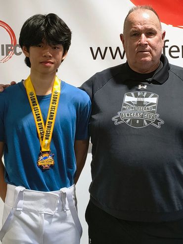 Garrick Lo, 2026 Fencing Summer National Qualifier, Long Island Fencers Club, Walt Whitman High Scho