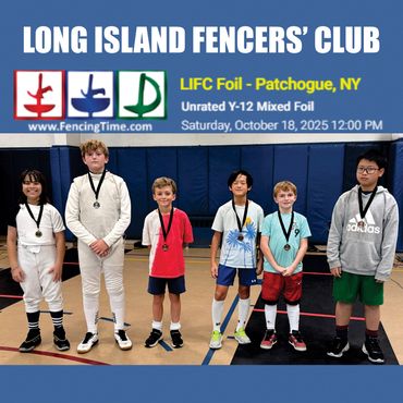Long Island Fencers Club, Youth Fencing Tournament, USA Fencing, Fencing Time Live, Askfred.net