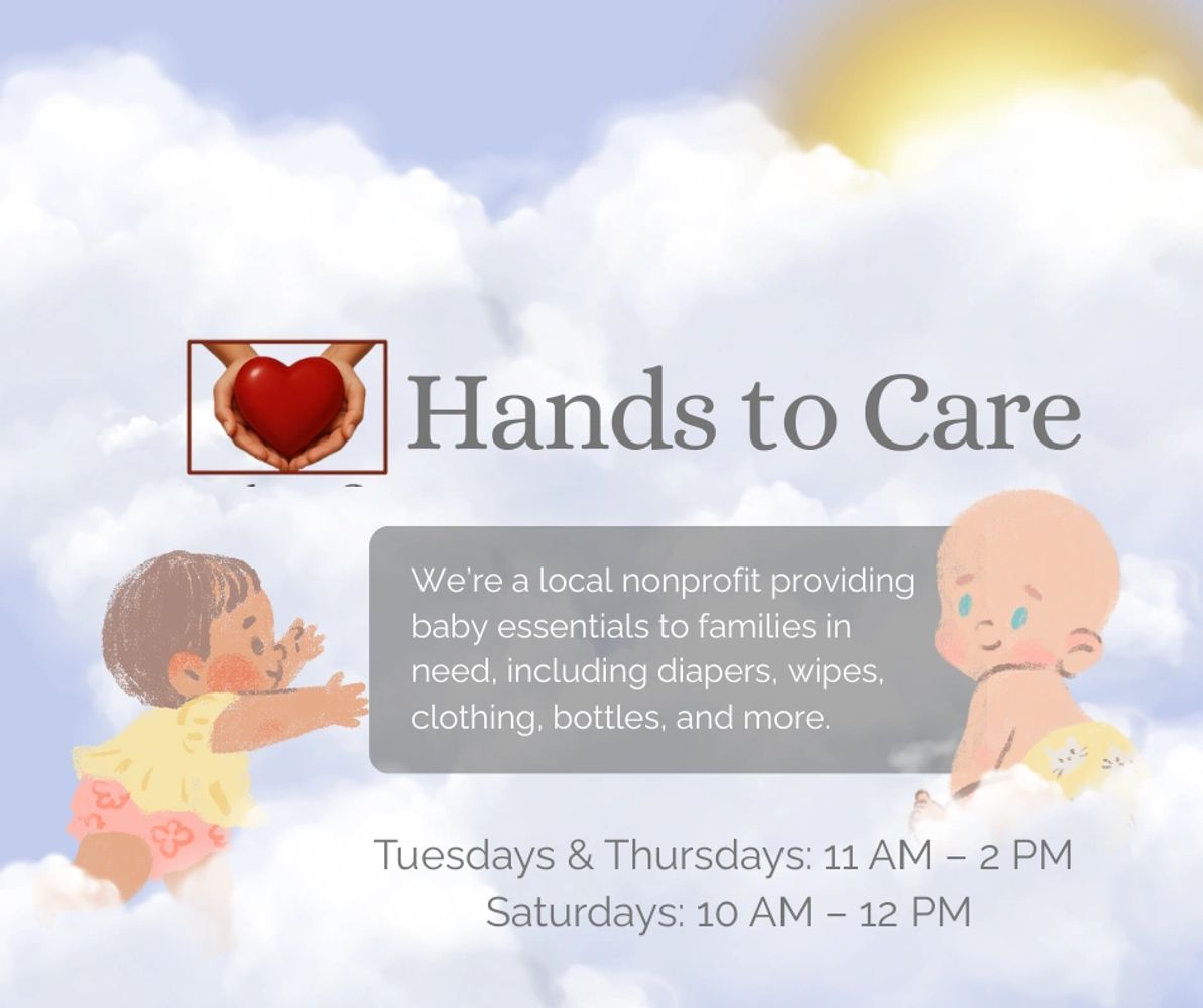 Hands to Care nonprofit provides baby essentials to families in need.