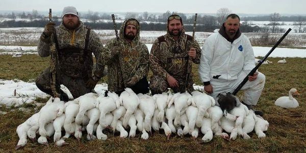 Snow Goose hunting, New York, Fourth Generation Outfitters