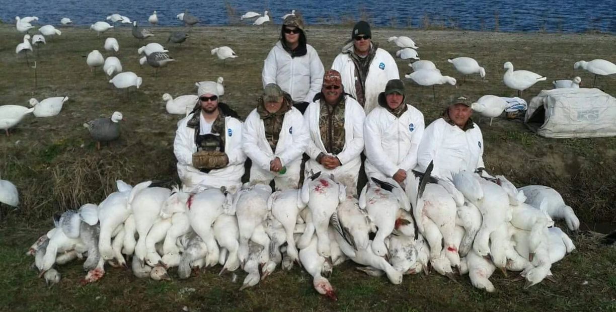 Snow Goose hunting, Currituck County, North Carolina, Fourth Generation Outfitters