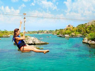Tirolesa aventura Caribe