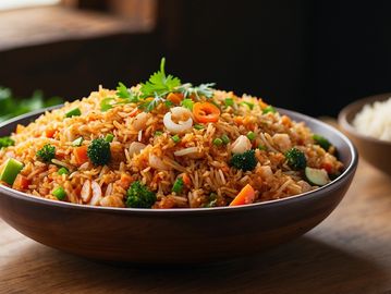 Deba's Kitchen Fried Rice