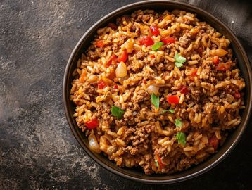 Deba's Kitchen Dirty Rice