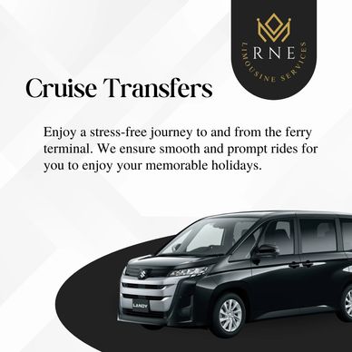 Luxury cruise transfer services with smooth, prompt rides.