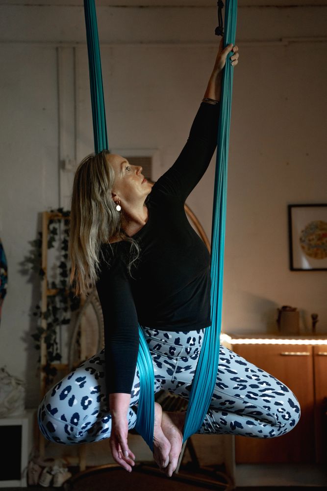 Experience the Beauty of Aerial Yoga Sequences