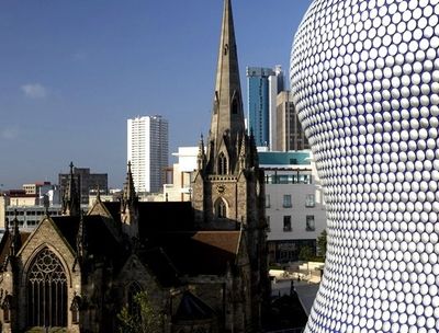 Birmingham city-scape, showing the locality.