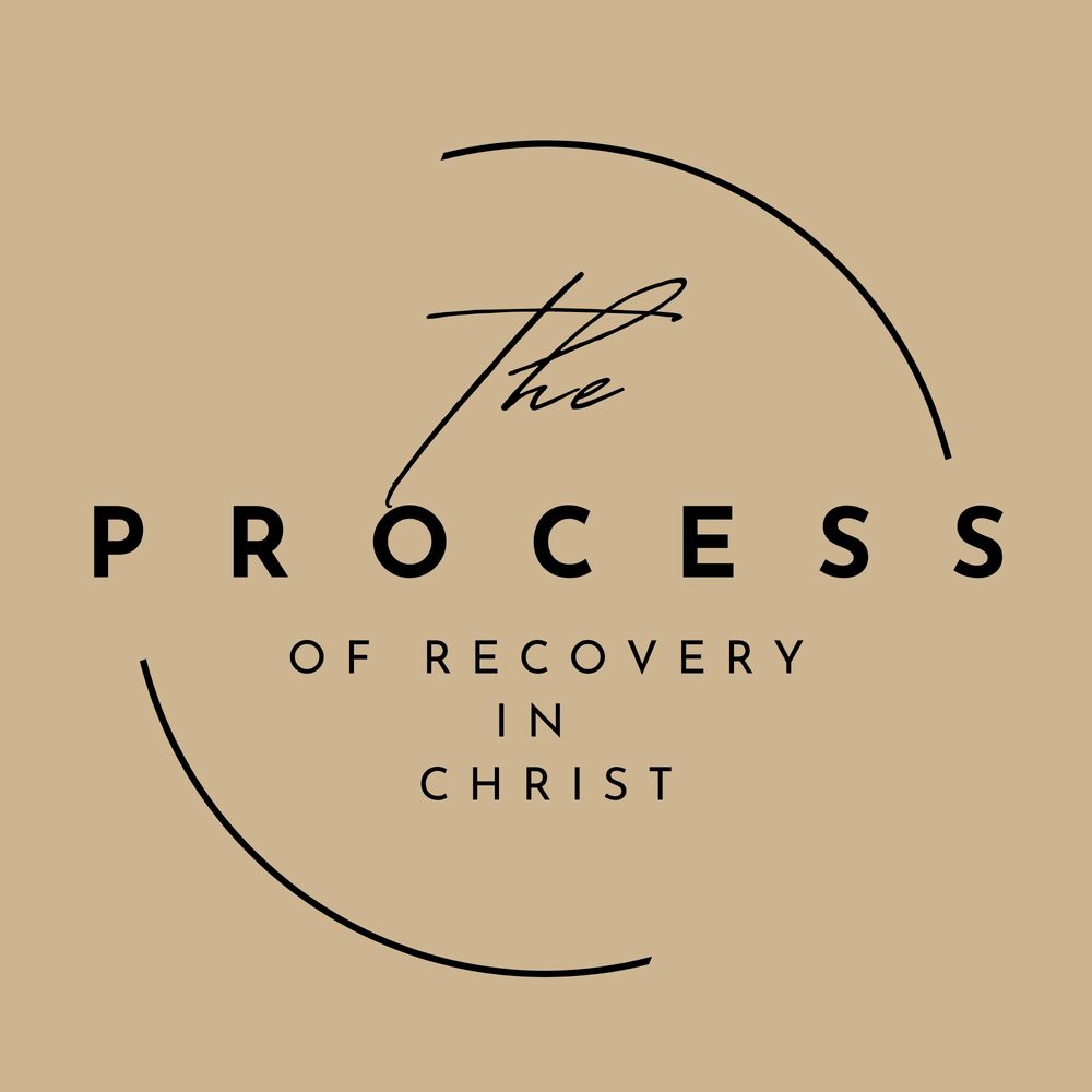 The Process of Recovery in Christ logo design.