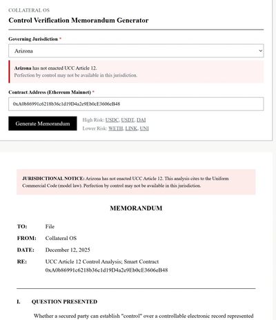 Screenshots of the Analyzer