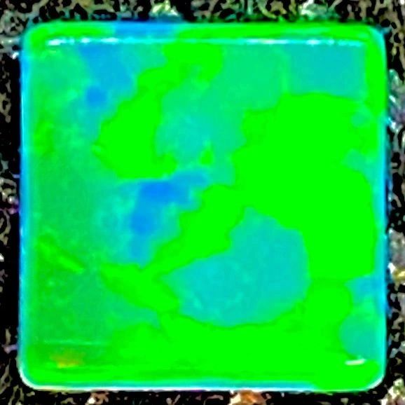5mm Square Flat - Mint