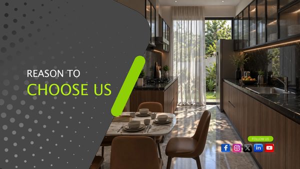 Choose us for Modern kitchen with many ranges of design choice.