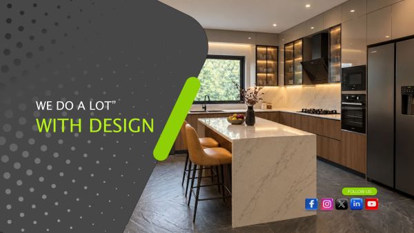 Modern kitchen with stylish design.