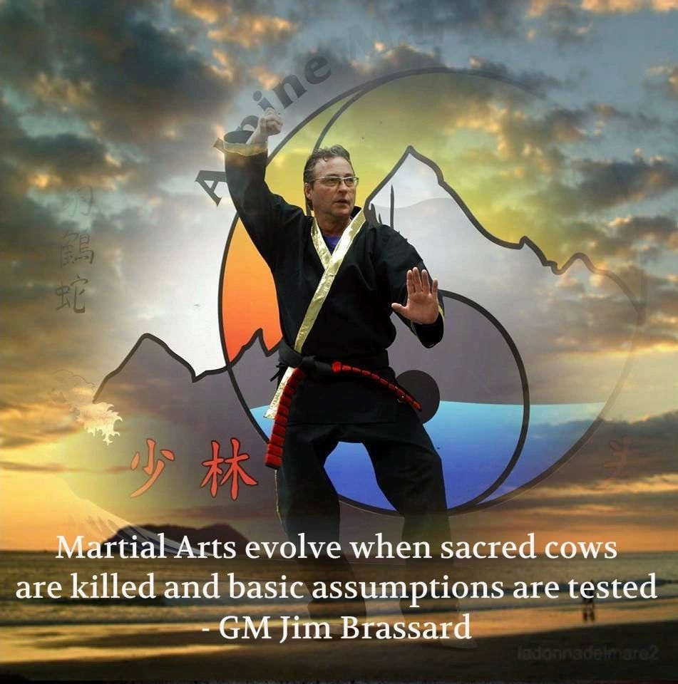 Shaolin Kempo Karate Grandmaster Jim Brassard's Private Monthly Training Club