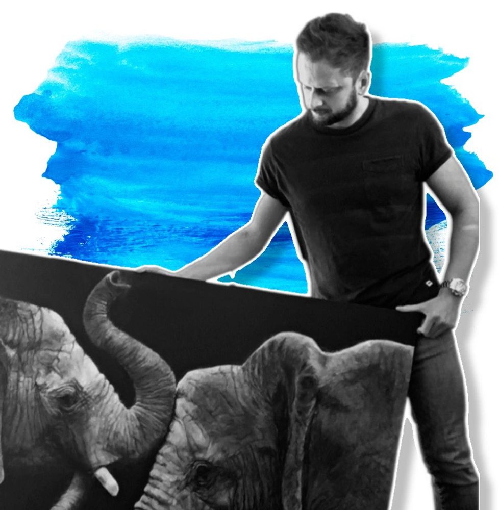 Wildlife paintings as statement pieces in modern interiors