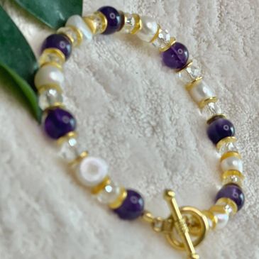 Amethyst Bracelet Bangle
