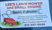 Lee's Lawn Mower and Small Engine Repair