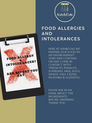 catering allergies and intolerances belfast