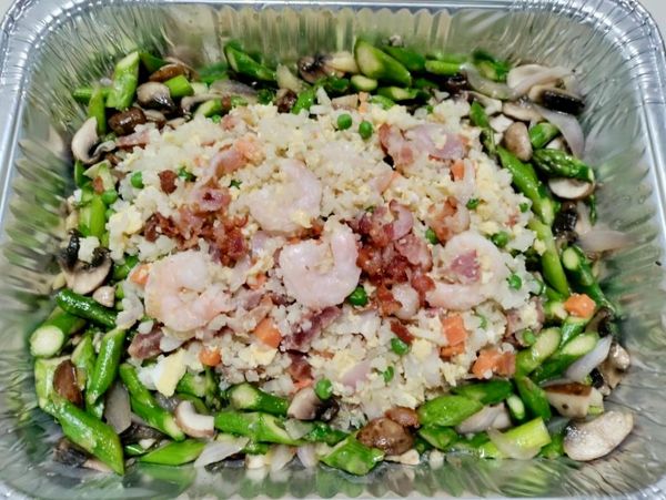 Cauliflower fried rice