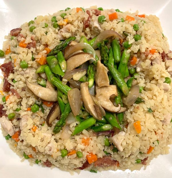 Cauliflower fried rice