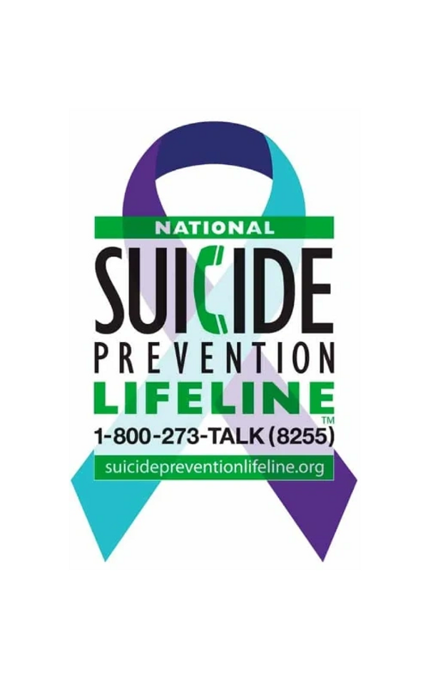Suicide Prevention Lifeline 1800-273-8255
