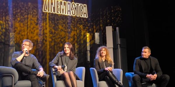 Presentación de la película en la Zinemastea