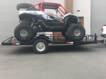 Custom Trailers for SXS side by side RZR Can Am