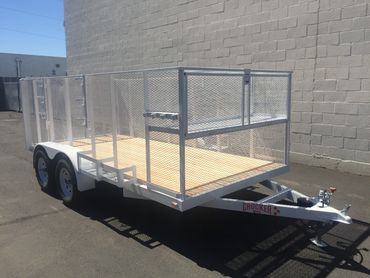 Landscape Trailer by Crocker Manufacturing LLC. 