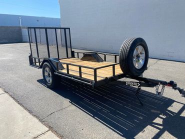 Custom Drive Over Fender Trailer.