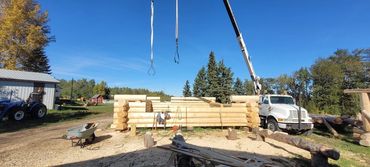 Log Home Cabin Builder Canada Alberta Edmonton Alberta Beach Lake 