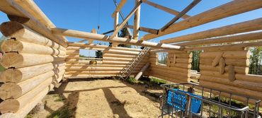 Log Home Cabin Builder Canada Alberta Edmonton Alberta  Lake kit cabin