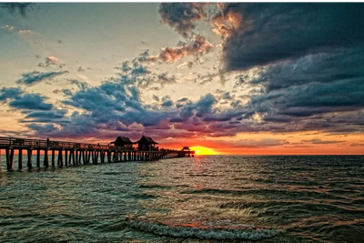 Naples Beach Florida