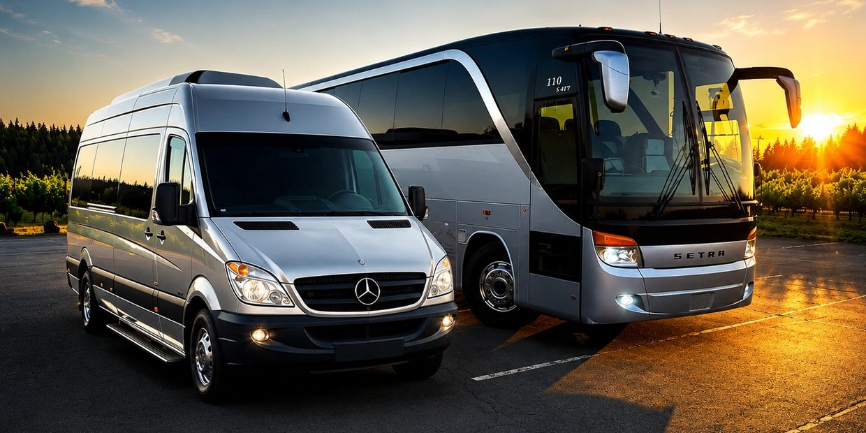 Sprinter Van service by NW Bus Tours