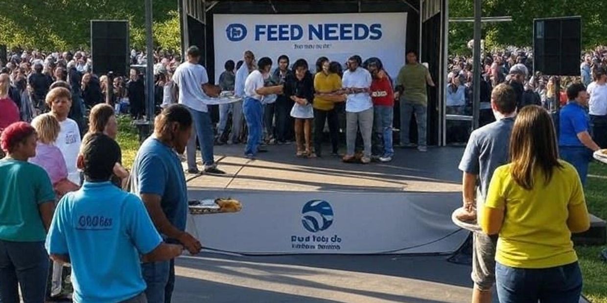 Depiction of the groups coming together at hosted events.