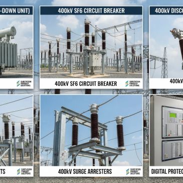 Electrical equipment for 400kV power systems.