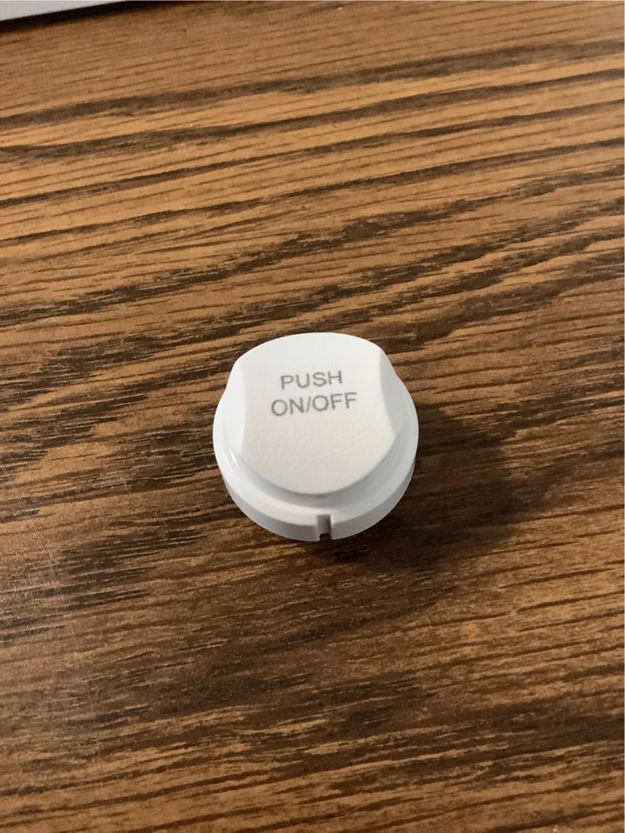 Jacuzzi on/off Air Actuator Button White 8246940