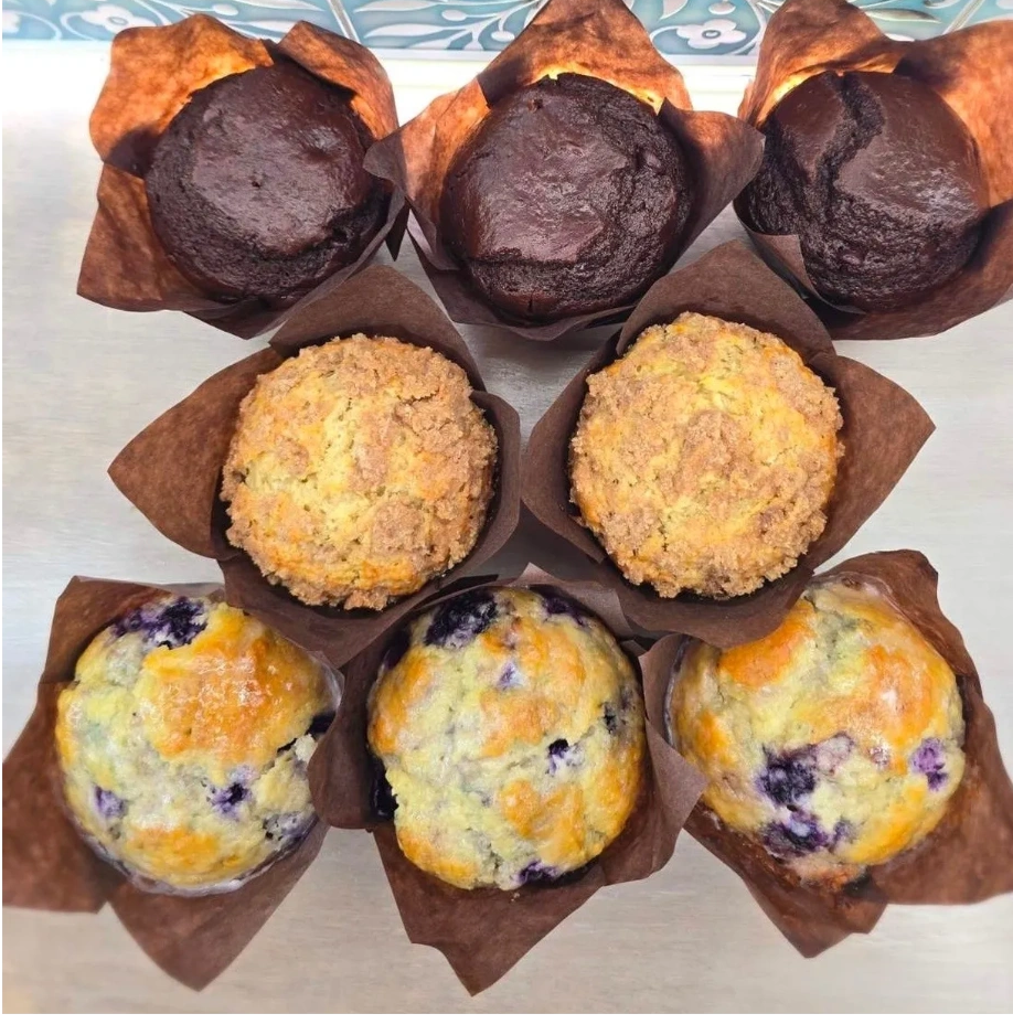 Jumbo Muffins - Chocolate, Banana, & Blueberry