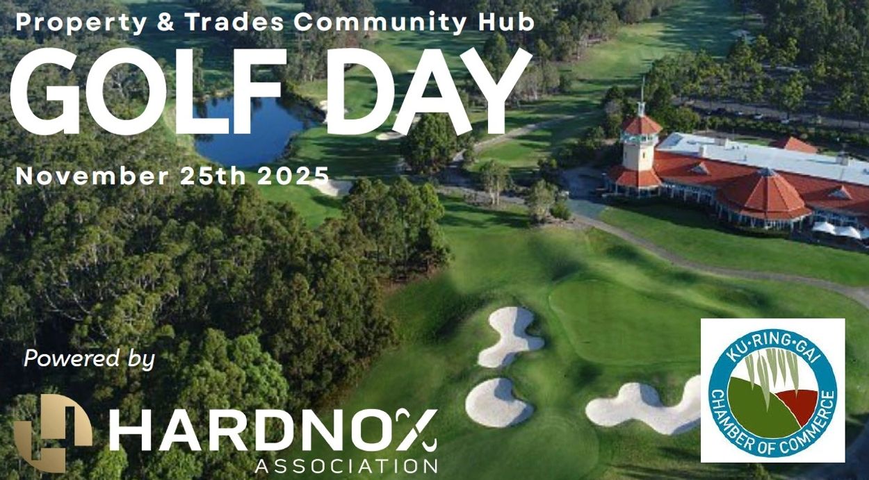Hardnox Association x Ku-ring-gai Chamber Golf Day 2025

New Connections + Opportunities.