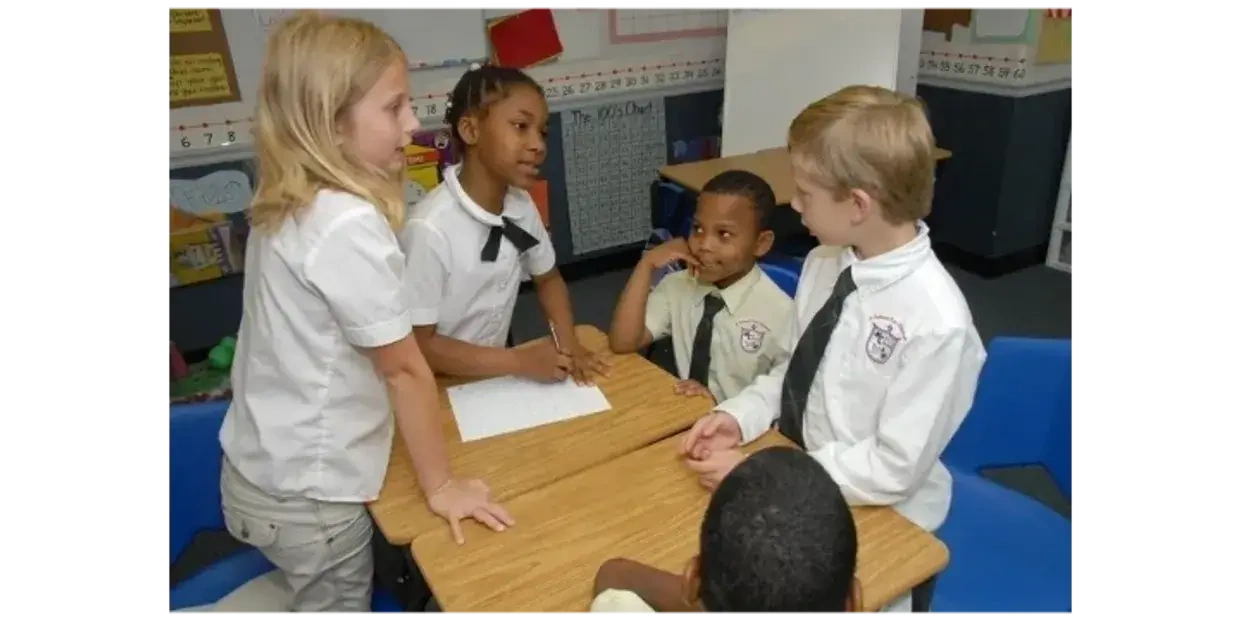 A classroom with diversity 