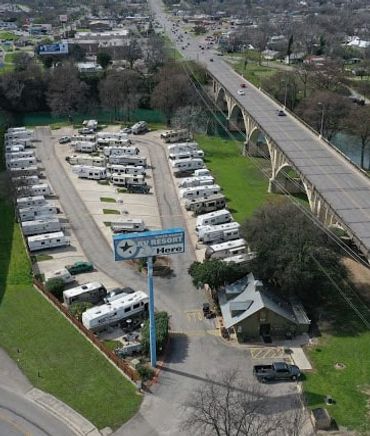 Destination: River Ranch RV Resort on the Guadalupe in New Braunfels Texas.