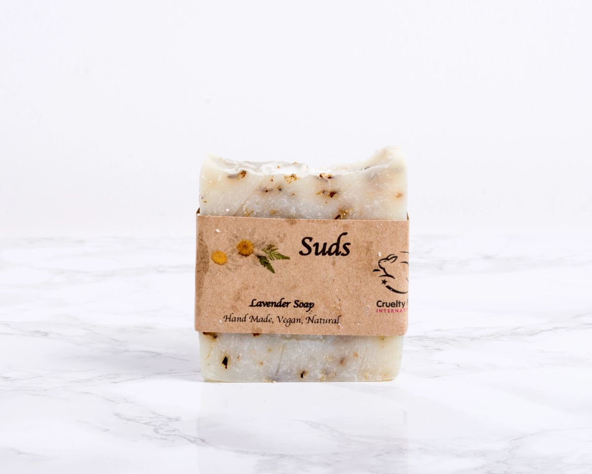 Vegan Lavender Soap Antibacterial Antiviral