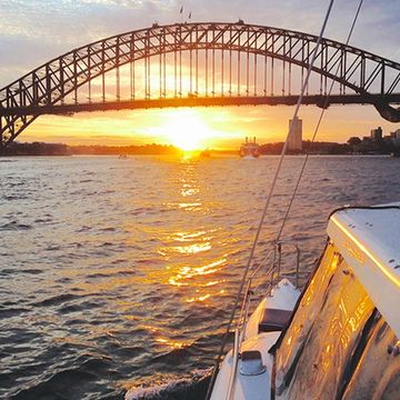 Sydney Harbour Bridge at Sunset