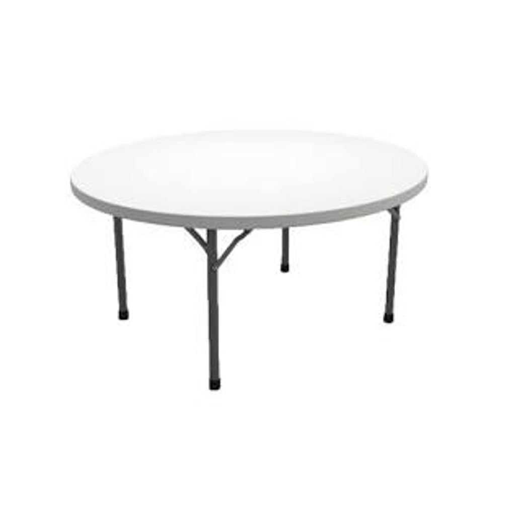 5ft round tables sit 8 to 10 people