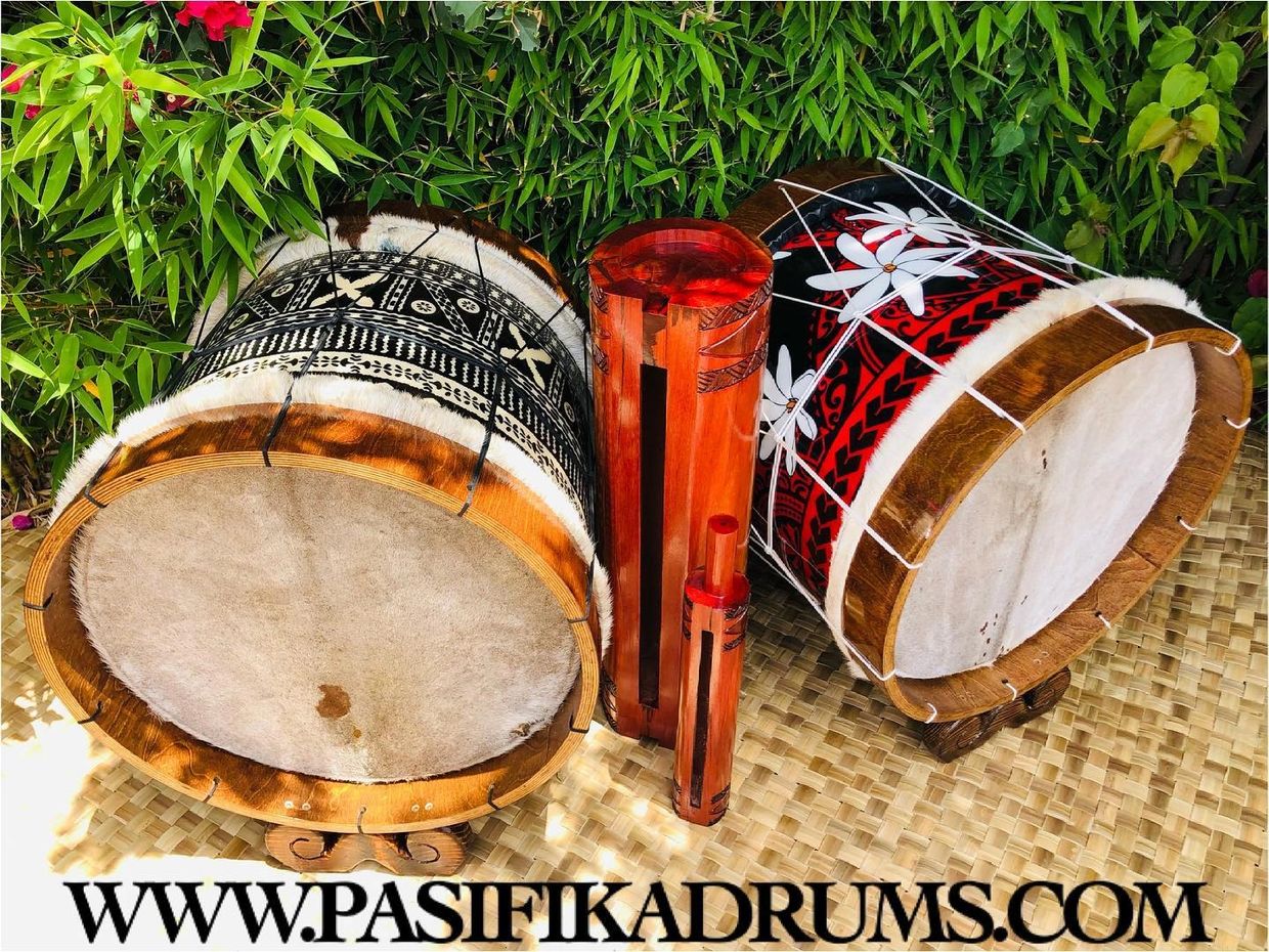 Pahu Bass Drum Tari Parau