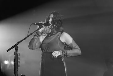 Chelsea Wolfe at Danforth Music Hall in Toronto. Music photographer. Toronto music.