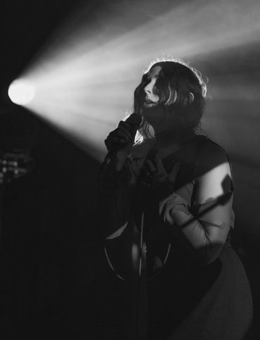 Chelsea Wolfe at Danforth Music Hall in Toronto. Music photographer. Toronto music.