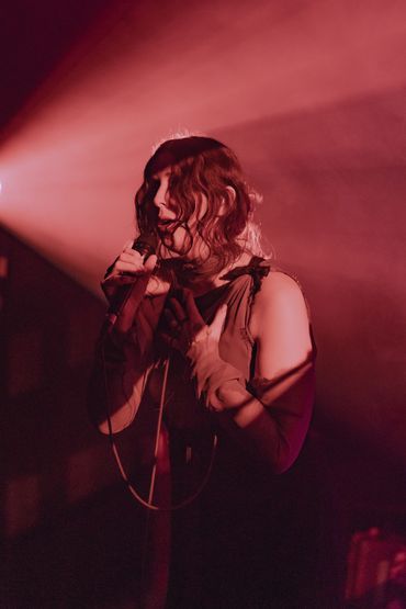 Chelsea Wolfe at Danforth Music Hall in Toronto. Music photographer. Toronto music.