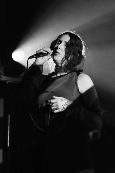Chelsea Wolfe at Danforth Music Hall in Toronto. Music photographer. Toronto music.